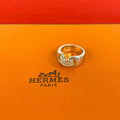 Hermes Schrois Ring 925 Sterling Silver