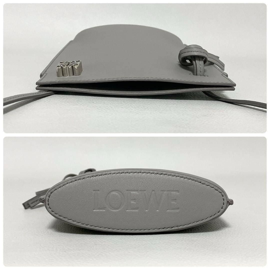 Loewe Dice Pocket Shoulder Bag Gray Anagram — view 5