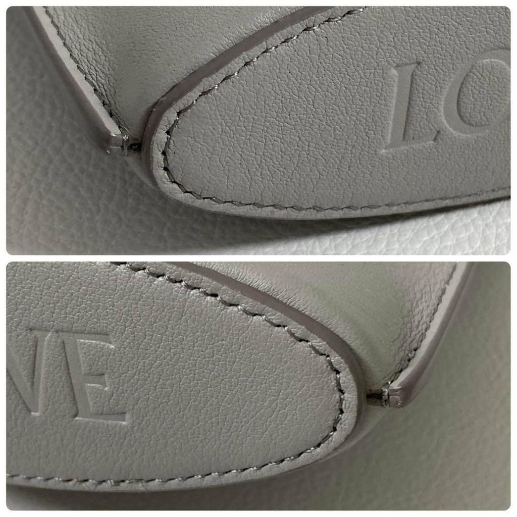 Loewe Dice Pocket Shoulder Bag Gray Anagram — view 6