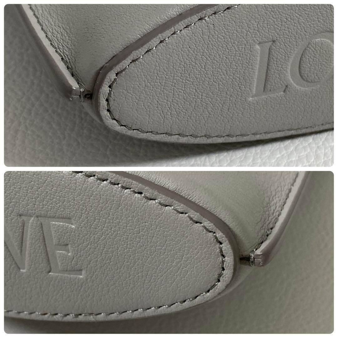 Loewe Dice Pocket Shoulder Bag Gray Anagram — view 6