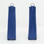Hermes Evelyne TPM Shoulder Bag Blue Thailand Silver Taurillon Clemence — view 3