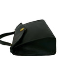 Dior Vintage CD Logo Leather 2-Way Shoulder Bag Black — view 5