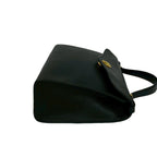 Dior Vintage CD Logo Leather 2-Way Shoulder Bag Black — view 6