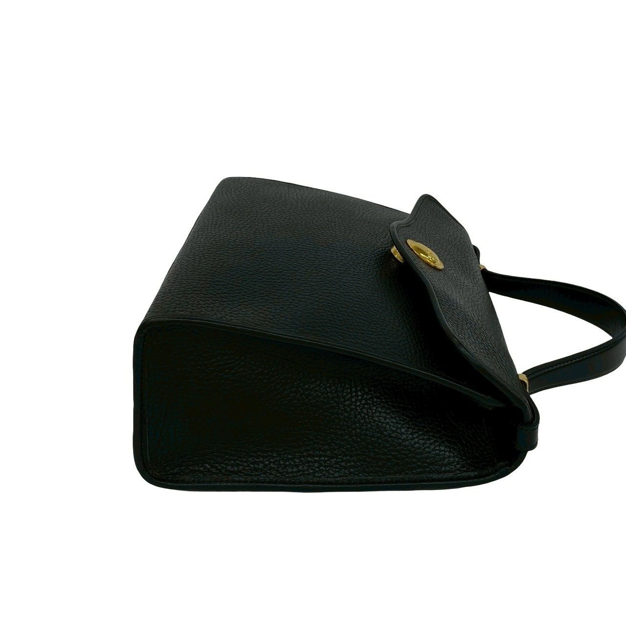 Dior Vintage CD Logo Leather 2-Way Shoulder Bag Black — view 6