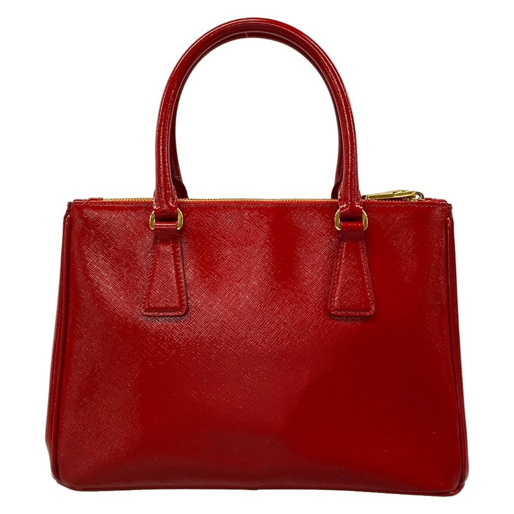 Prada Handbag Galleria Small Bag Red Leather — view 3