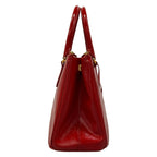 Prada Handbag Galleria Small Bag Red Leather — view 2
