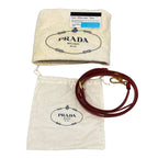 Prada Handbag Galleria Small Bag Red Leather — view 8