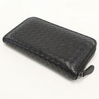 Bottega Veneta Zip Around Wallet Intrecciato Leather — view 2