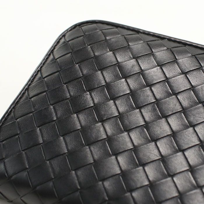 Bottega Veneta Zip Around Wallet Intrecciato Leather — view 7
