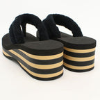 Chanel Thong Sandals Cotton — view 4