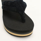 Chanel Thong Sandals Cotton — view 6