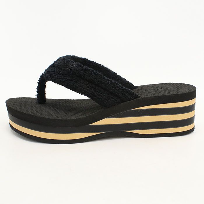 Chanel Thong Sandals Cotton — view 2