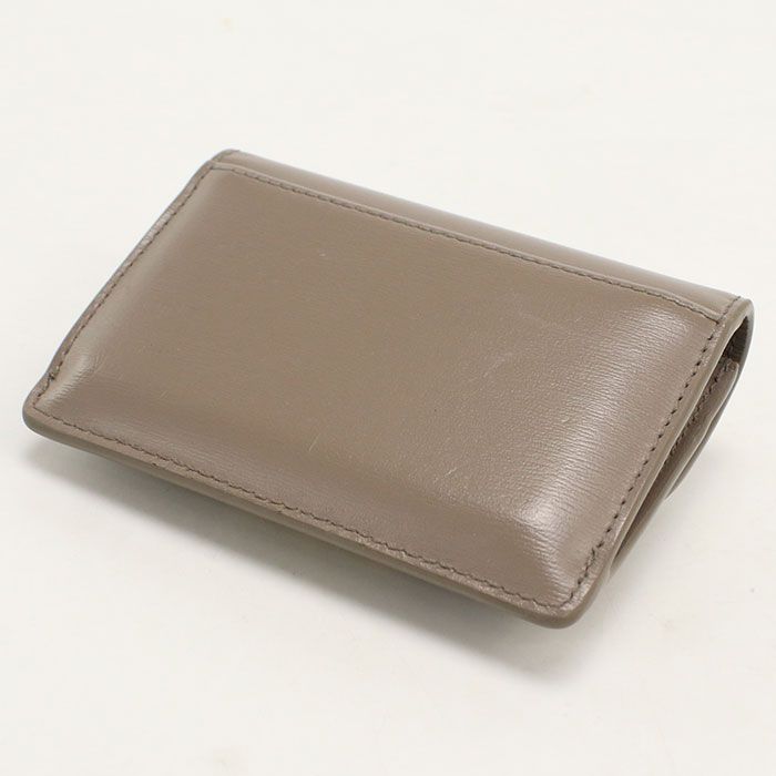 Celine Card Holder with Flap Triomphe Case Shiny Calfskin — view 2