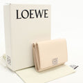 Loewe Trifold Wallet Anagram Pebble Grain Calf