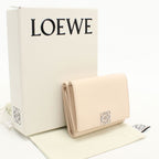 Loewe Trifold Wallet Anagram Pebble Grain Calf