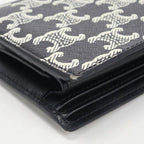 Celine Bifold Wallet Triomphe Canvas — view 8