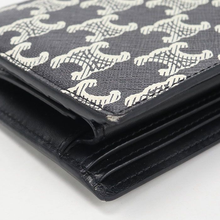 Celine Bifold Wallet Triomphe Canvas — view 8