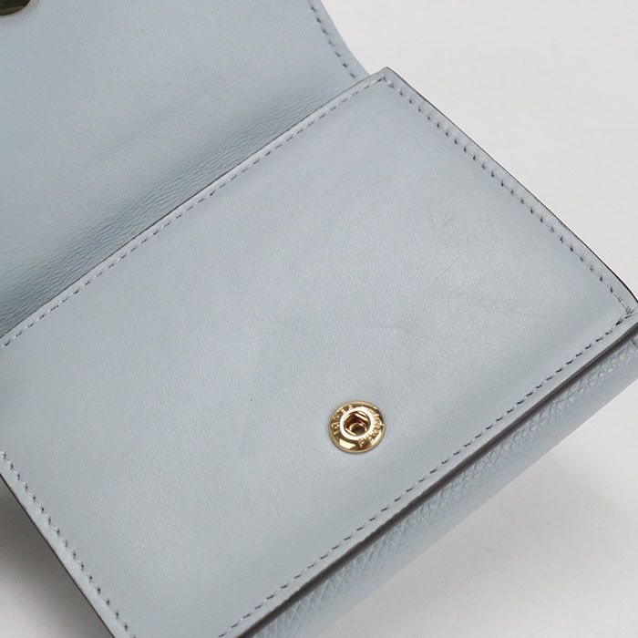Fendi FF Diamond Trifold Wallet Calfskin — view 9