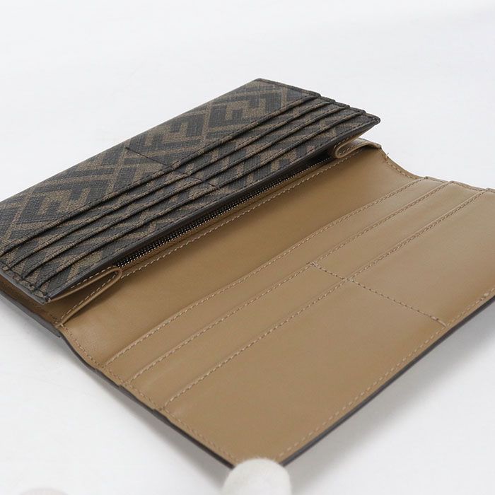 Fendi Diagonal Wallet Bifold Calfskin — view 3