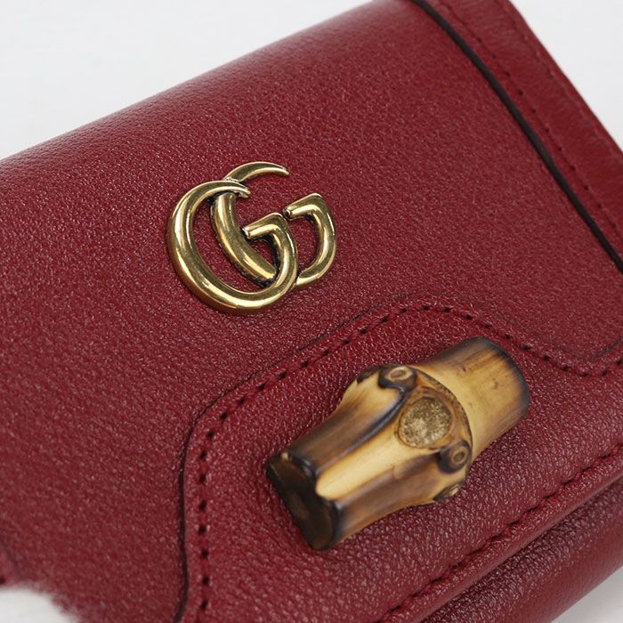 Gucci Compact Wallet Diana Trifold Leather — view 6