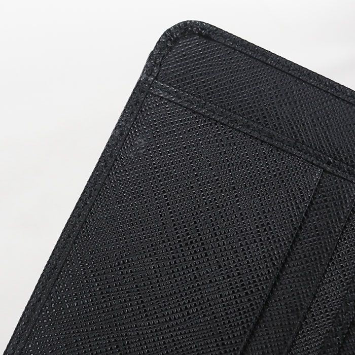 Prada Saffiano Triangle Bifold Wallet Calfskin — view 7
