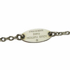 Louis Vuitton Necklace Essential Monogram LV Pendant Logo Silver — view 7