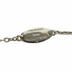 Louis Vuitton Necklace Essential Monogram LV Pendant Logo Silver — view 7