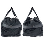 Prada Tessuto Saffiano Black Silver Nylon Leather Boston — view 8