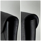 Hermes Chaine D'ancre Tougo Black Epsom Wallet — view 8