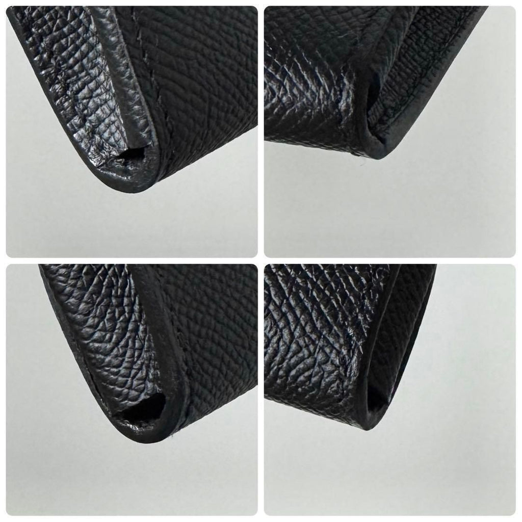 Hermes Chaine D'ancre Tougo Black Epsom Wallet — view 7