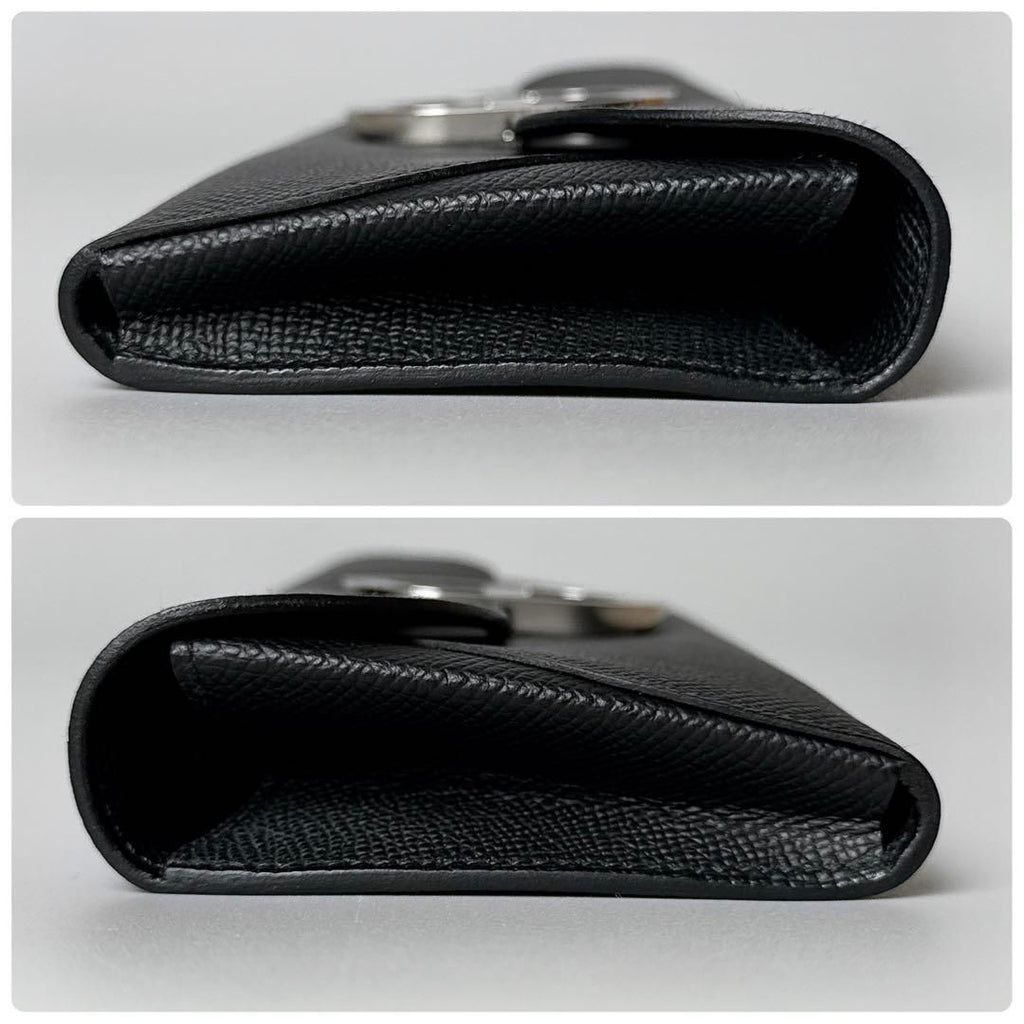 Hermes Chaine D'ancre Tougo Black Epsom Wallet — view 5