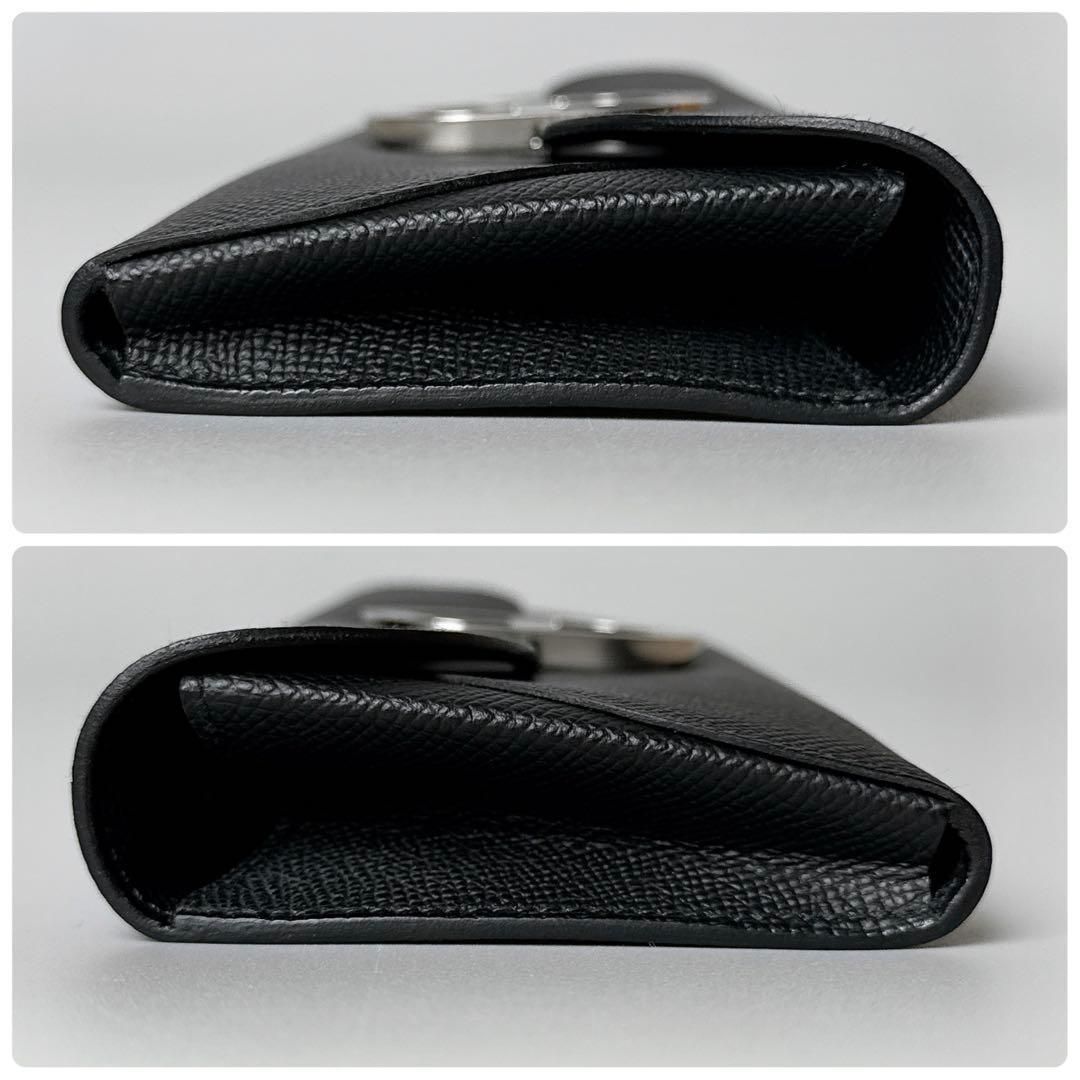 Hermes Chaine D'ancre Tougo Black Epsom Wallet — view 5