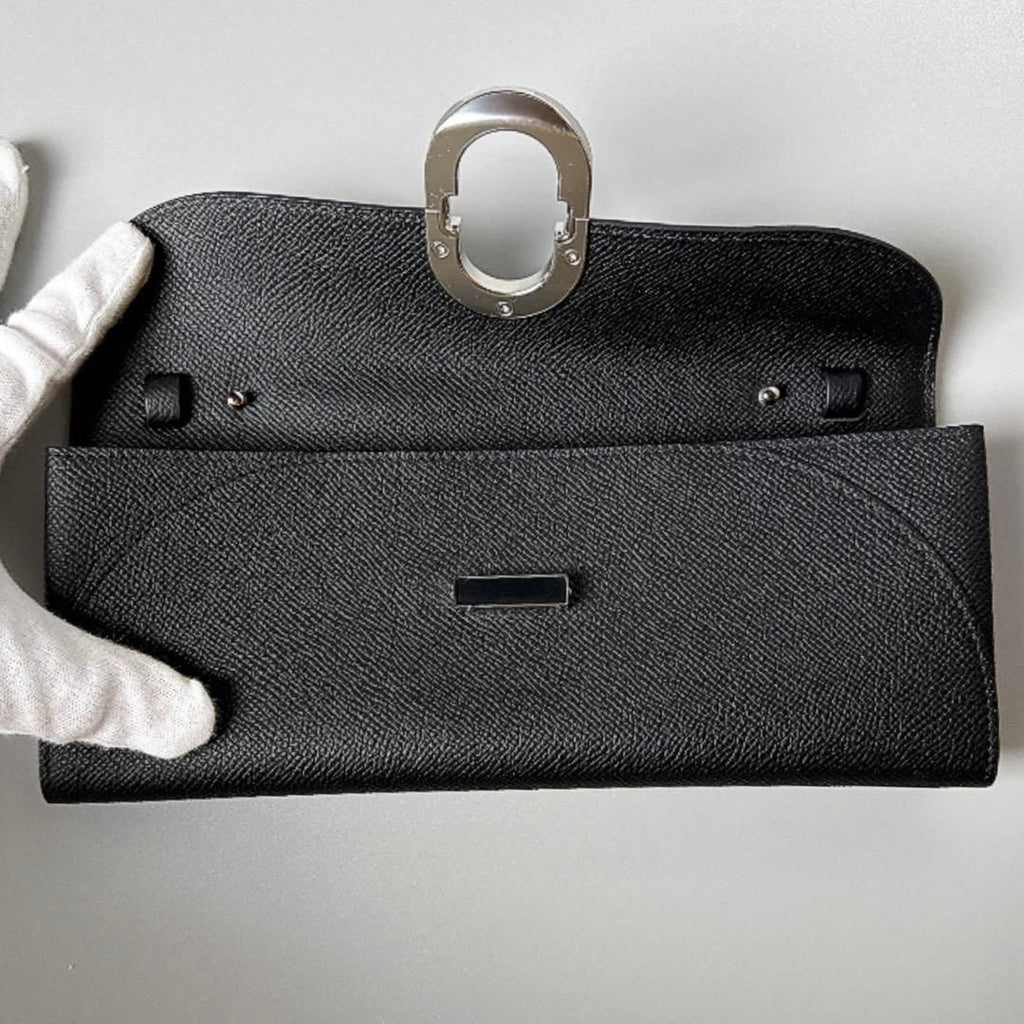 Hermes Chaine D'ancre Tougo Black Epsom Wallet — view 3