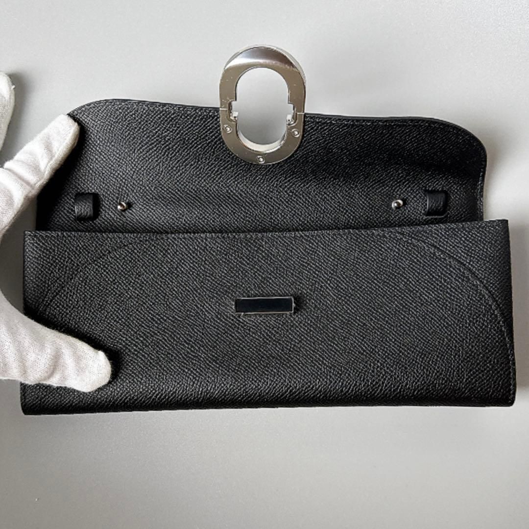 Hermes Chaine D'ancre Tougo Black Epsom Wallet — view 3
