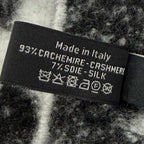 Chanel Cashmere Silk Blend CC Logo Scarf — view 9