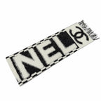 Chanel Cashmere Silk Blend CC Logo Scarf — view 6