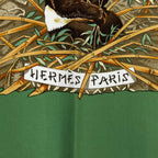 Hermes Carre 90 Sichuan Silk 100% Animal Scarf Multi — view 7
