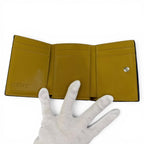Loewe Anagram Trifold Wallet Grain Calf Leather Compact Brown — view 6
