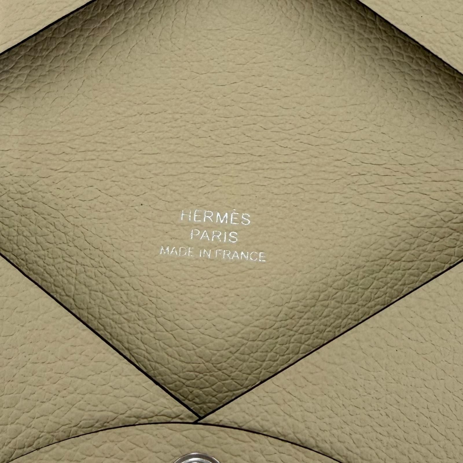 Hermes Calvi Color Trench Business Card Holder Case — view 6
