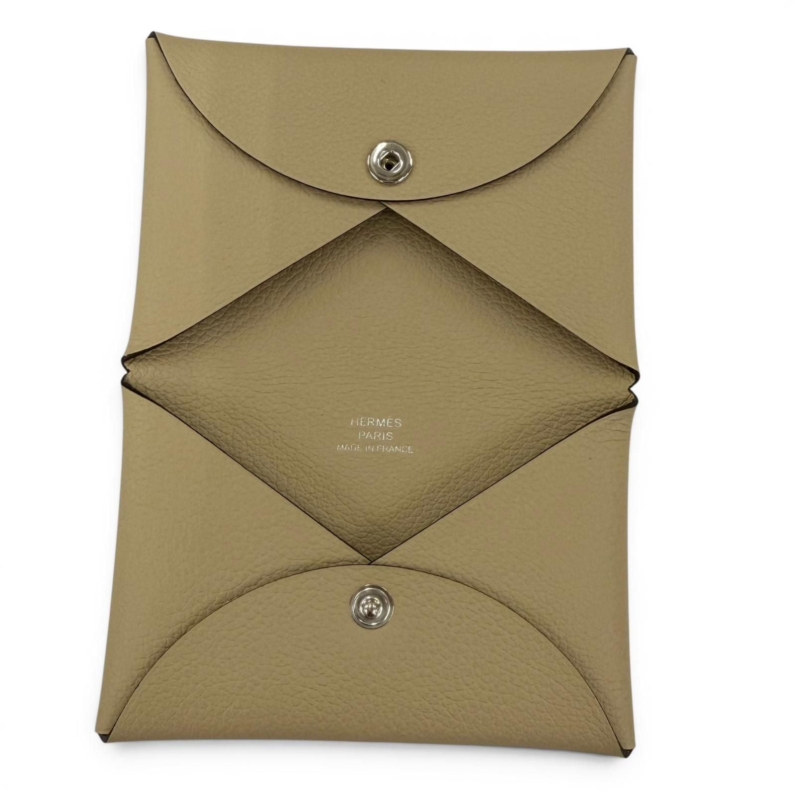 Hermes Calvi Color Trench Business Card Holder Case — view 5