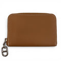 Hermes Zip Azap Color Gold Silver Chaine D'ancre Card Case