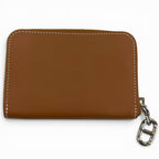Hermes Zip Azap Color Gold Silver Chaine D'ancre Card Case — view 3