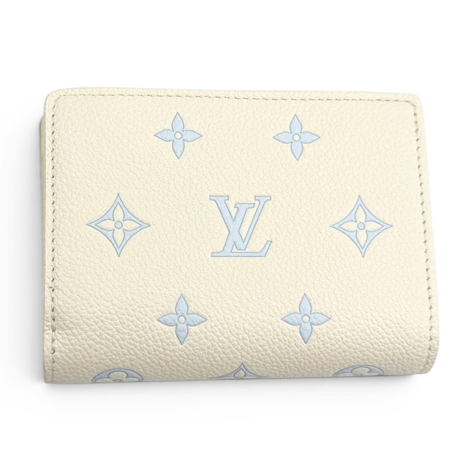 Louis Vuitton Portefeuille Clair Monogram Empreinte Bifold Wallet Box with — view 3