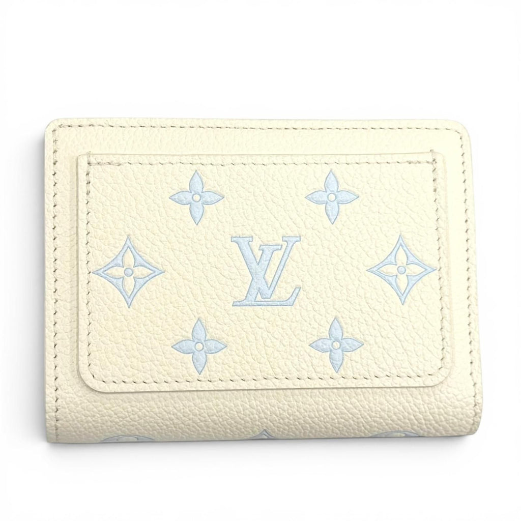 Louis Vuitton Portefeuille Clair Monogram Empreinte Bifold Wallet Box with