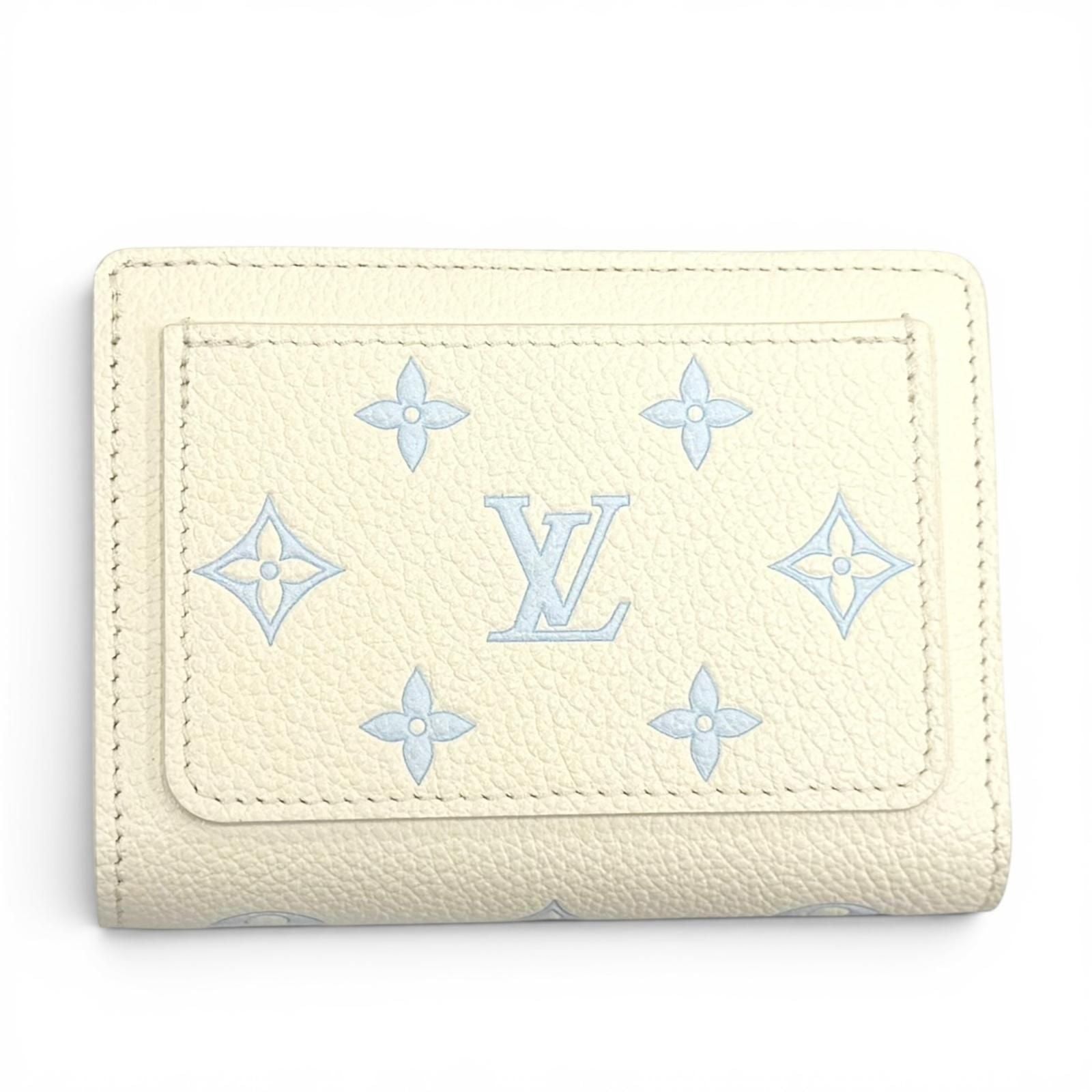 Louis Vuitton Portefeuille Clair Monogram Empreinte Bifold Wallet Box with