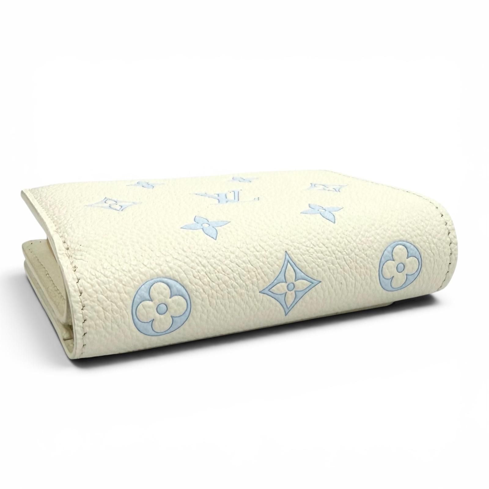 Louis Vuitton Portefeuille Clair Monogram Empreinte Bifold Wallet Box with — view 4