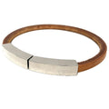 Hermes Leather Bracelet Vintage Brown