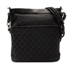 Gucci GG Canvas Shoulder Bag Black