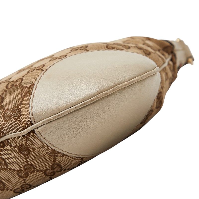 Gucci GG Canvas Sherry Line Mayfair Shoulder Bag Pochette Beige Multicolor — view 4
