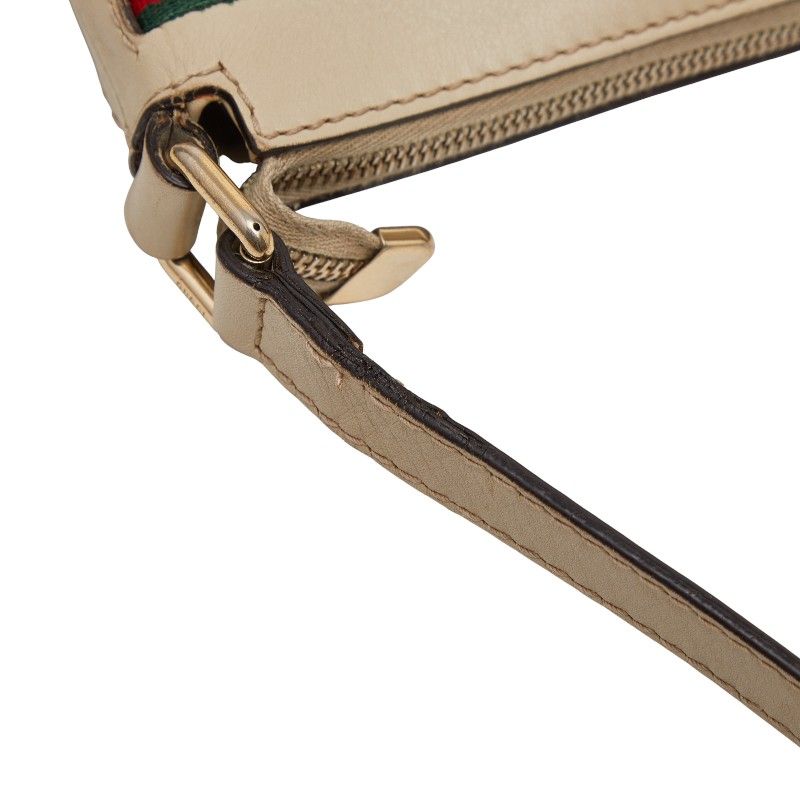 Gucci GG Canvas Sherry Line Mayfair Shoulder Bag Pochette Beige Multicolor — view 7